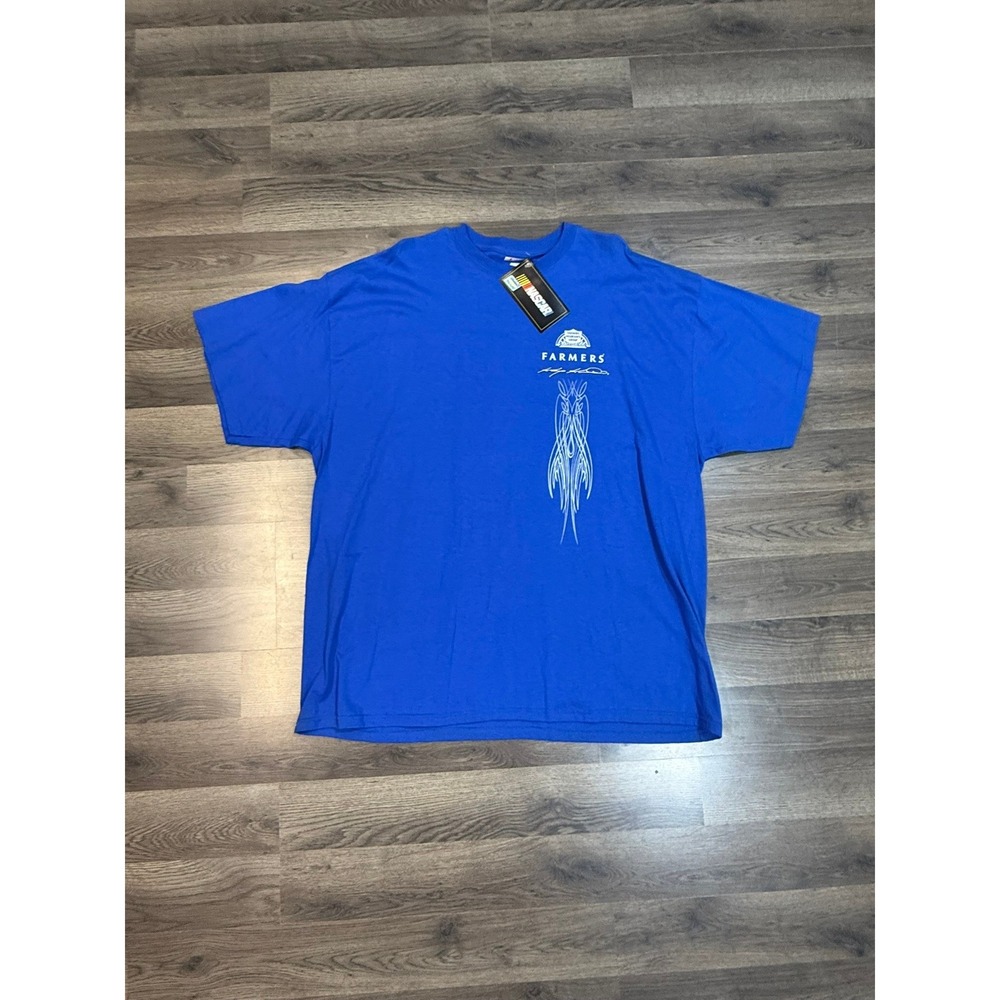 NASCAR Kasey Kahne Farmers Insurance T-Shirt Blue 3XL Hendrick Motorsports 5